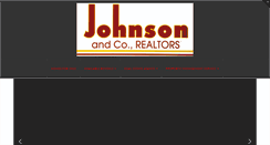 Desktop Screenshot of johnsonrealestateinc.com